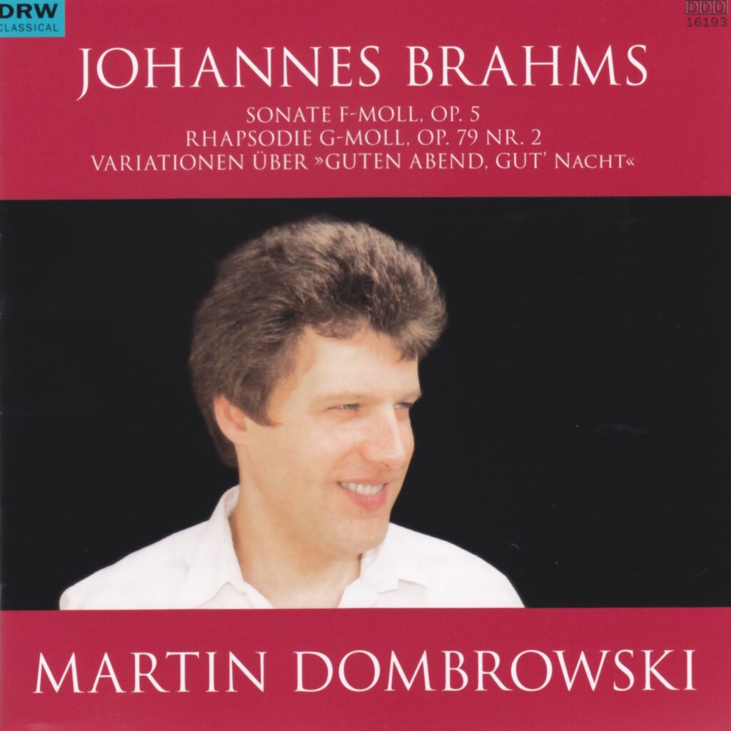 CD Cover - Johannes Brahms