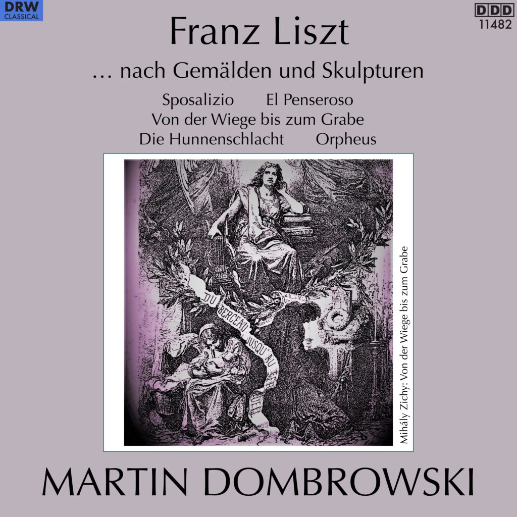 CD Cover - Liszt - ... nach Gemälden und Skulpturen