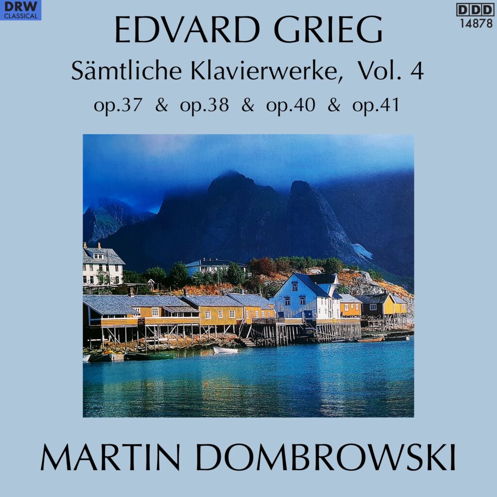 CD Cover - Grieg Vol. 4