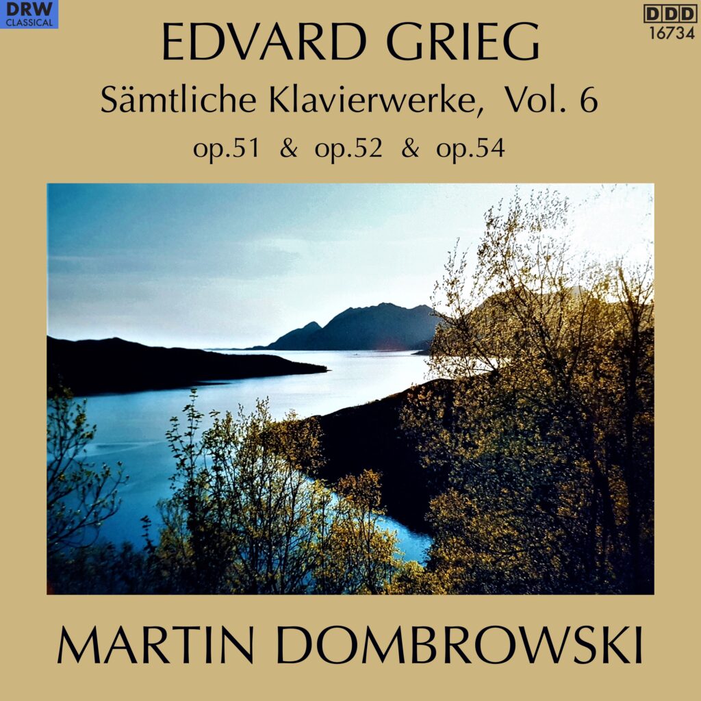 CD Cover - Grieg Vol. 6