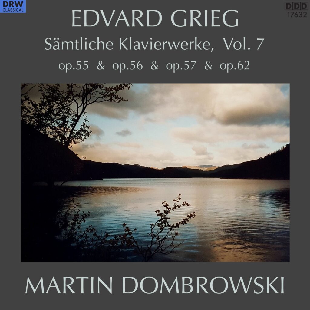 CD Cover - Grieg Vol. 7