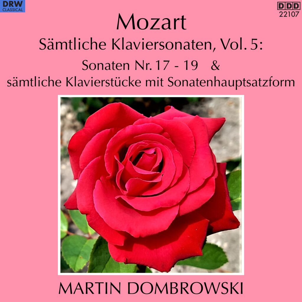 CD Cover - Mozart Vol. 5