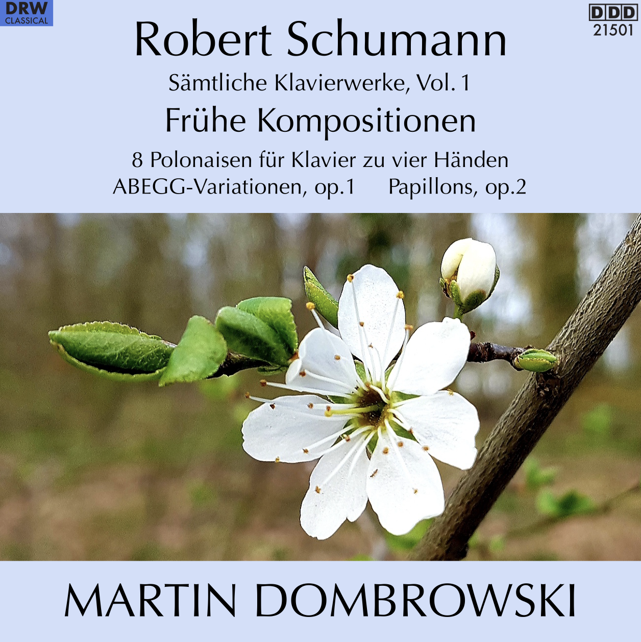 CD Cover - Schumann Vol. 1