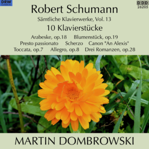 CD Cover - Schumann Vol. 13