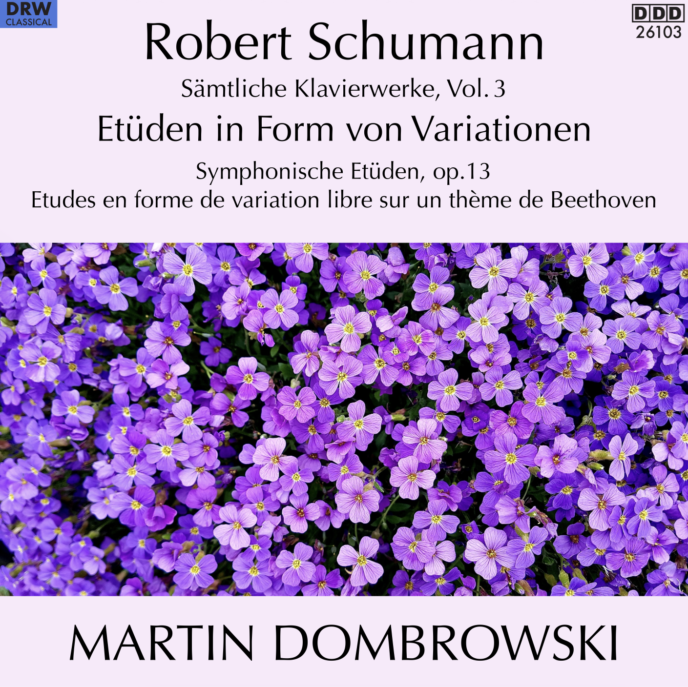 CD Cover - Schumann Vol. 3