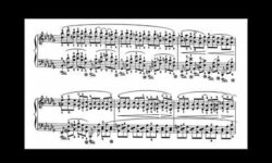 F. Chopin: Etüde in Des-Dur, op. 25 Nr. 8 (Sexten)