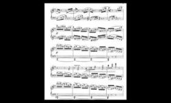 P. Tschaikowski: Etüde in G-Dur, op. 40 Nr. 1