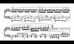 F. Chopin: Etüde in gis-Moll, op. 25 Nr. 6 (Terzen)